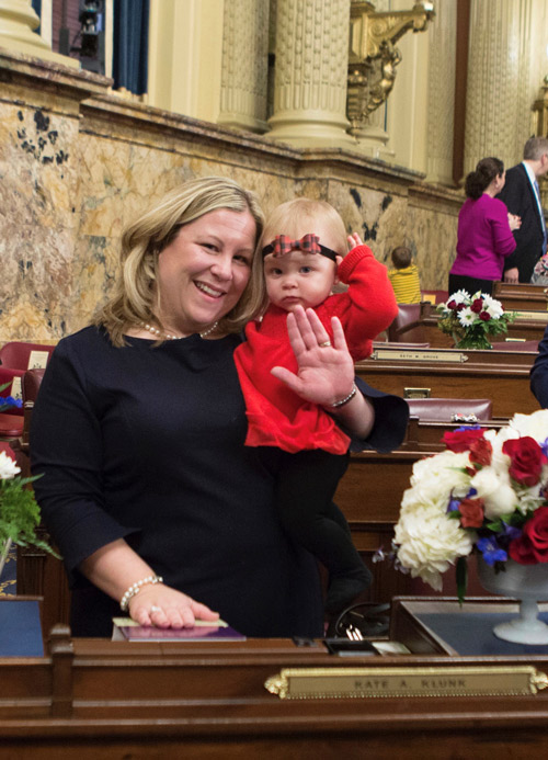 Klunk Takes Oath to Serve Third Term 